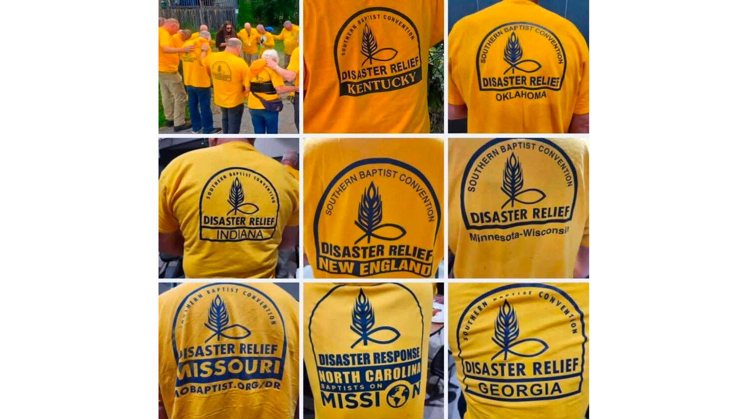 Multistate disaster relief response shows Cooperative Program at work | Baptist Press