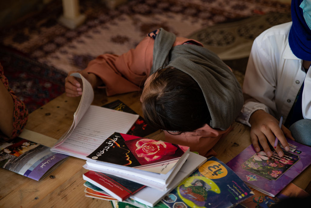 Afghanistan is the only country that bars girls past sixth grade. New research shows they are still learning.