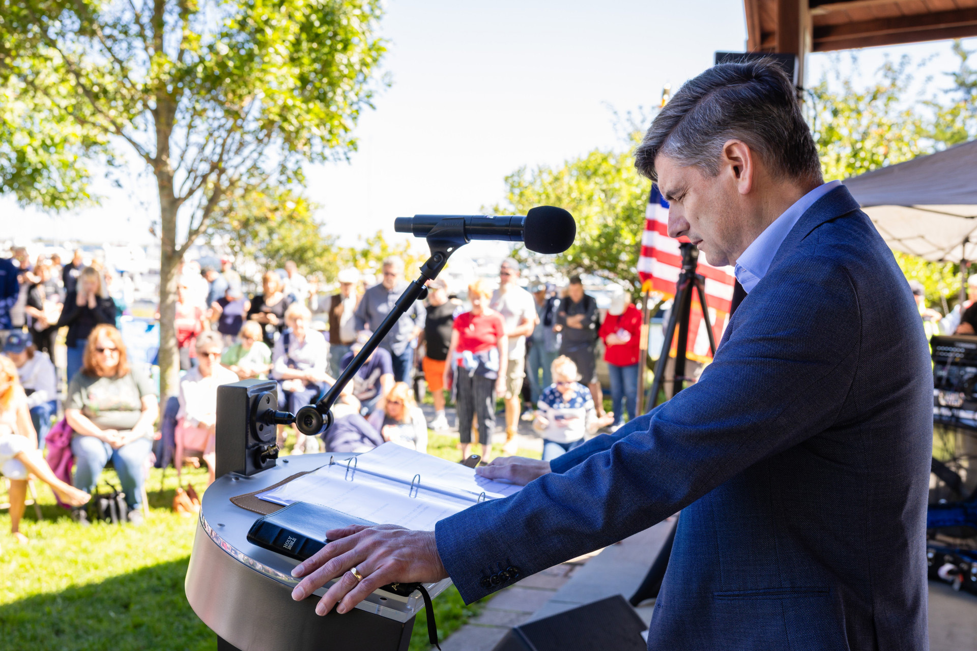 Will Graham’s Kickoff Tour Event Draws Hundreds in Plymouth, Mass.
